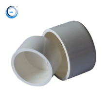 explain pvc plastic drainage pipe fitting end cap with white color